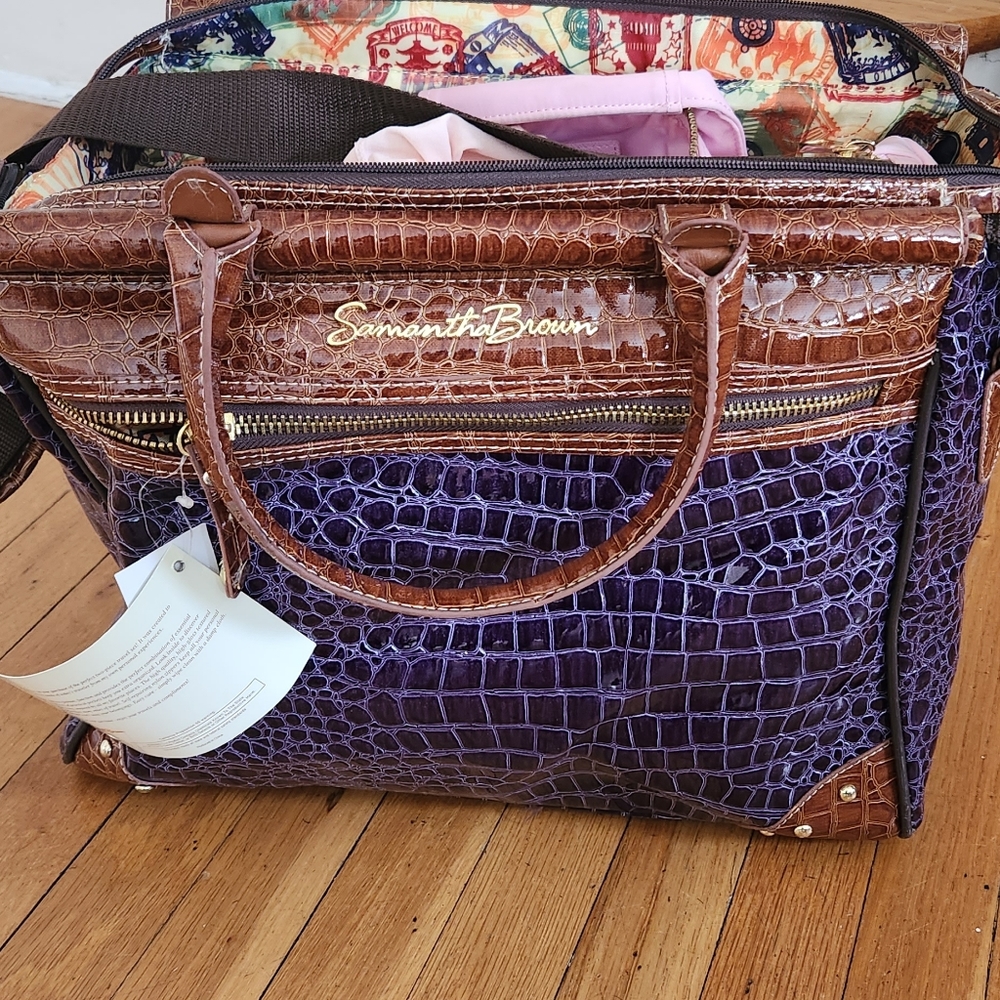Samantha Brown duffle